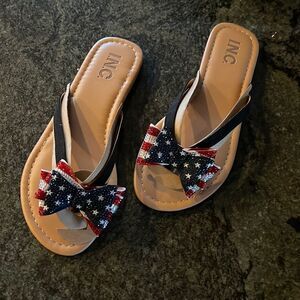 Inc international concepts mabae  bow flip flop